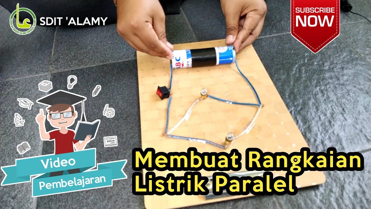 Tutorial Mudah Membuat Rangkaian Listrik Paralel Alamy Channel Official