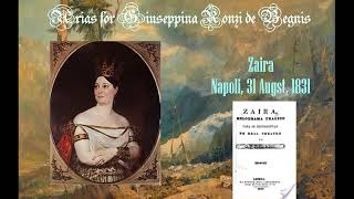 Arias for Giuseppina Ronzi de Begnis (1800-1852): Donizetti, Mercadante