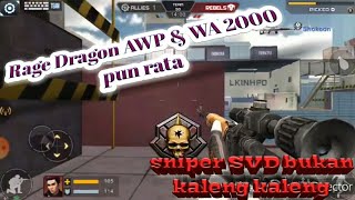 Crisis Action : in combat Sniper SVD vs Rage Dragon AWP&WA 2000