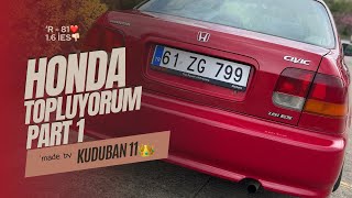 Honda Ci̇vi̇c R-81 Yapim Aşamasi Part 1 Zg 799 Kuduban 11