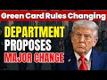 Green Card update: State Department proposes major change to applications