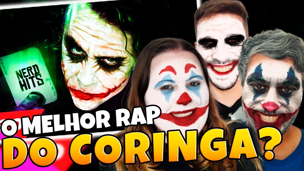 Rap do Coringa (Batman) - POR QUE ESTÁ TÃO SÉRIO? | NERD HITS | 7 MINUTOZ | FAMILY REACTS