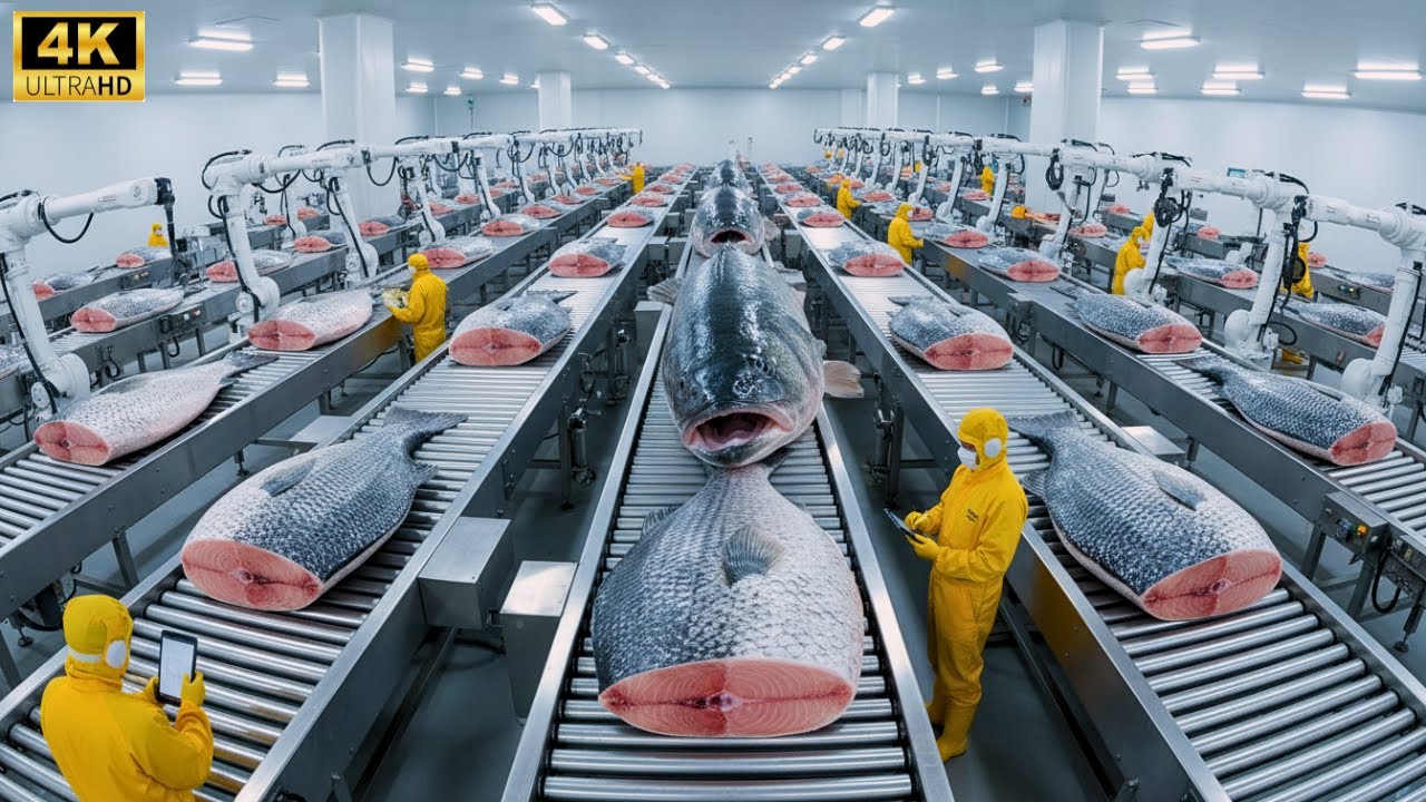 Inside the Massive Giant Cobia Factory: Processing the World's Fastest Growing Fish