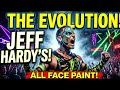 Jeff Hardy's Craziest Face Paint Evolution! 😱 Every Iconic Look Ever |
