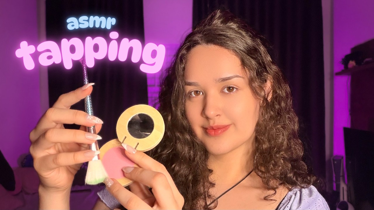 ASMR tapping em vários objetos (no talking)