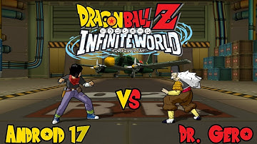 Android 17 Vs. Dr. Gero (CPU Vs CPU) DBZ - INFINITE WORLD 