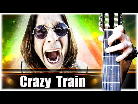 Ozzy Osbourne - Crazy Train на Гитаре + РАЗБОР