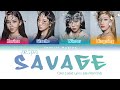 aespa - Savage (Color Coded Lyrics Han/Rom/Ina)