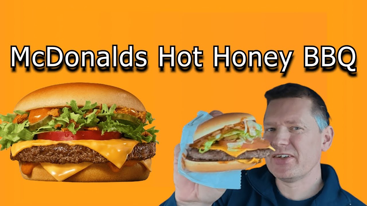 McDonalds Hot Honey BBQ och McFlurry Polly