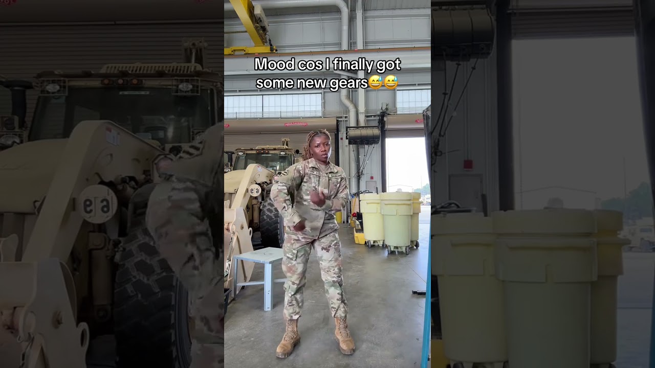 Celebrating the small wins in uniform.🇺🇸🤩💃