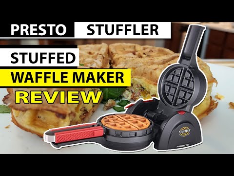 Here's a quick demo of the Presto® Stuffler™ Stuffed Waffle Maker, showing  the path to delicious food. (#ad) The timing takes about 7-8 minutes for  it, By Chiles and Smoke