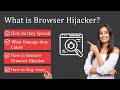 What is Browser Hijacker | Simple way to Remove Hijackers