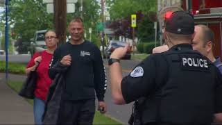Man involved in standoff surrenders to police