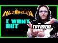 I WANT OUT - HELLOWEEN - Tutorial Chitarra e TAB - Lezioni di Chitarra Metal