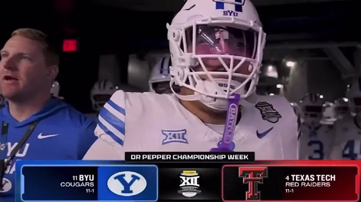 BYU vs Texas Tech CFB On ESPN Intro/Theme Big 12 Championship | 2025 CFB