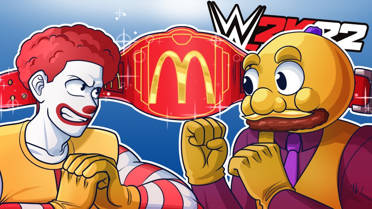 FOR ALL THE CHEESE BURGERS & CHICKEN NUGGETS! | WWE 2k22 - YouTube