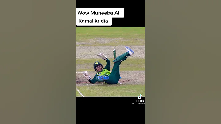 Muneeba Ali Best wicket keeper