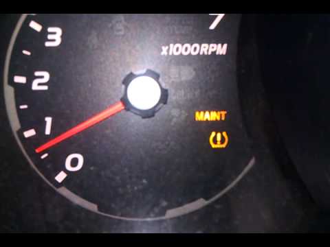 How to reset tire pressure light on toyota - YouTube