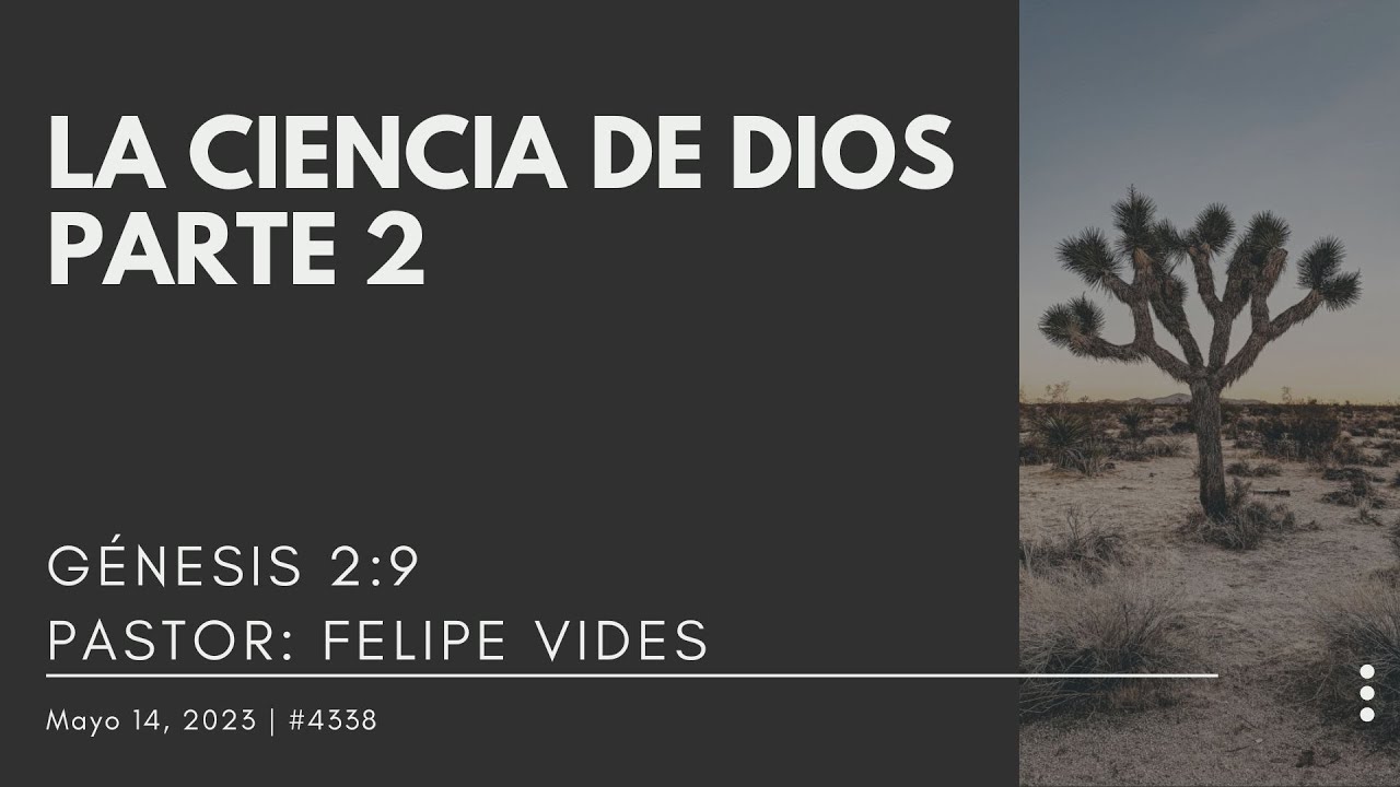 La Ciencia de Dios Parte 2 - YouTube