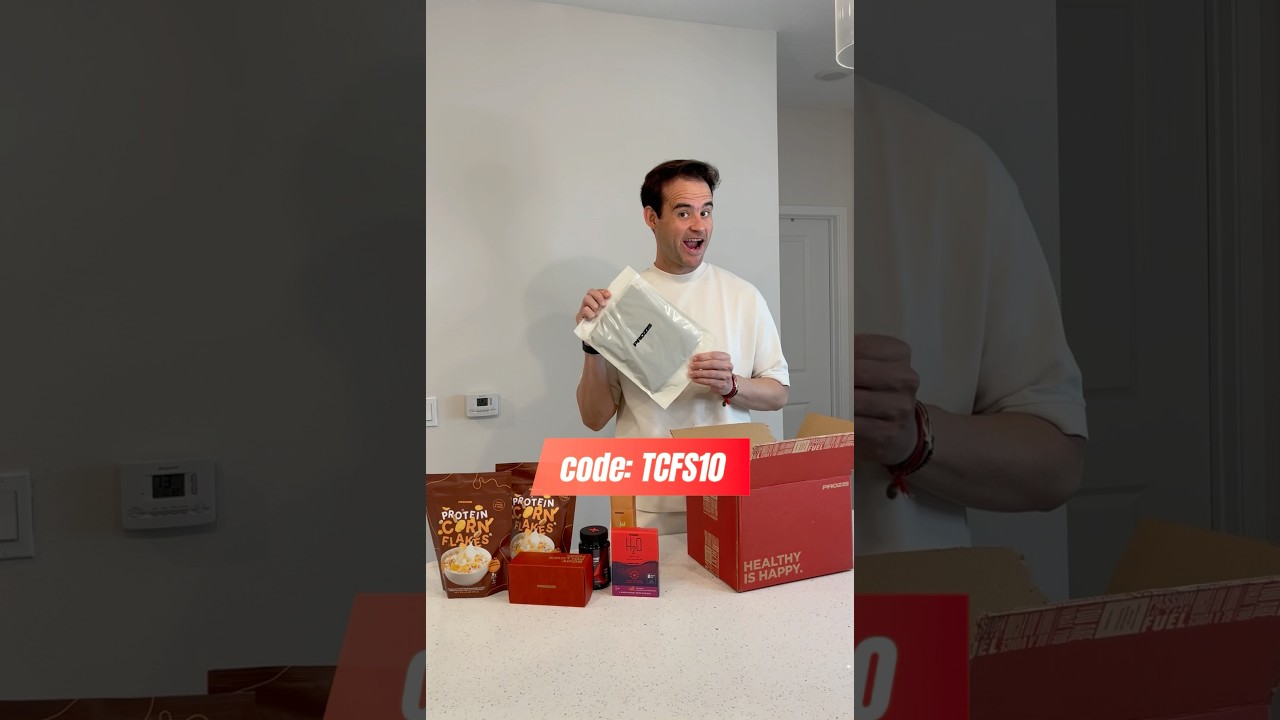 Use my code 𝗧𝗖𝗙𝗦𝟭𝟬 to get 10% OFF on the Prozis website. Take charge of your health today! 🌟