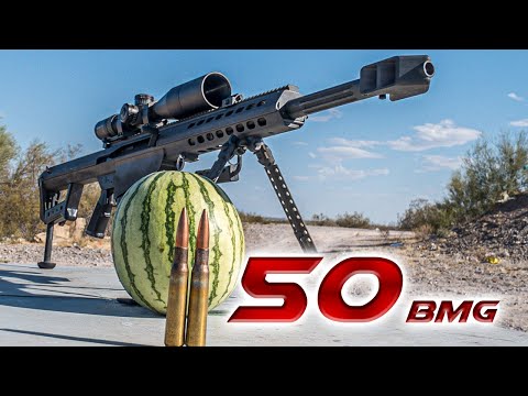 50 Cal Vs WATERMELON |  Barrett M82A1