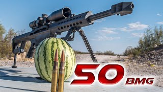 50 Cal Vs WATERMELON |  Barrett M82A1