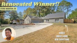 Moving to Stone Mountain GA? Tour This Updated Home Under $350K | Metro Atlanta Real Estate