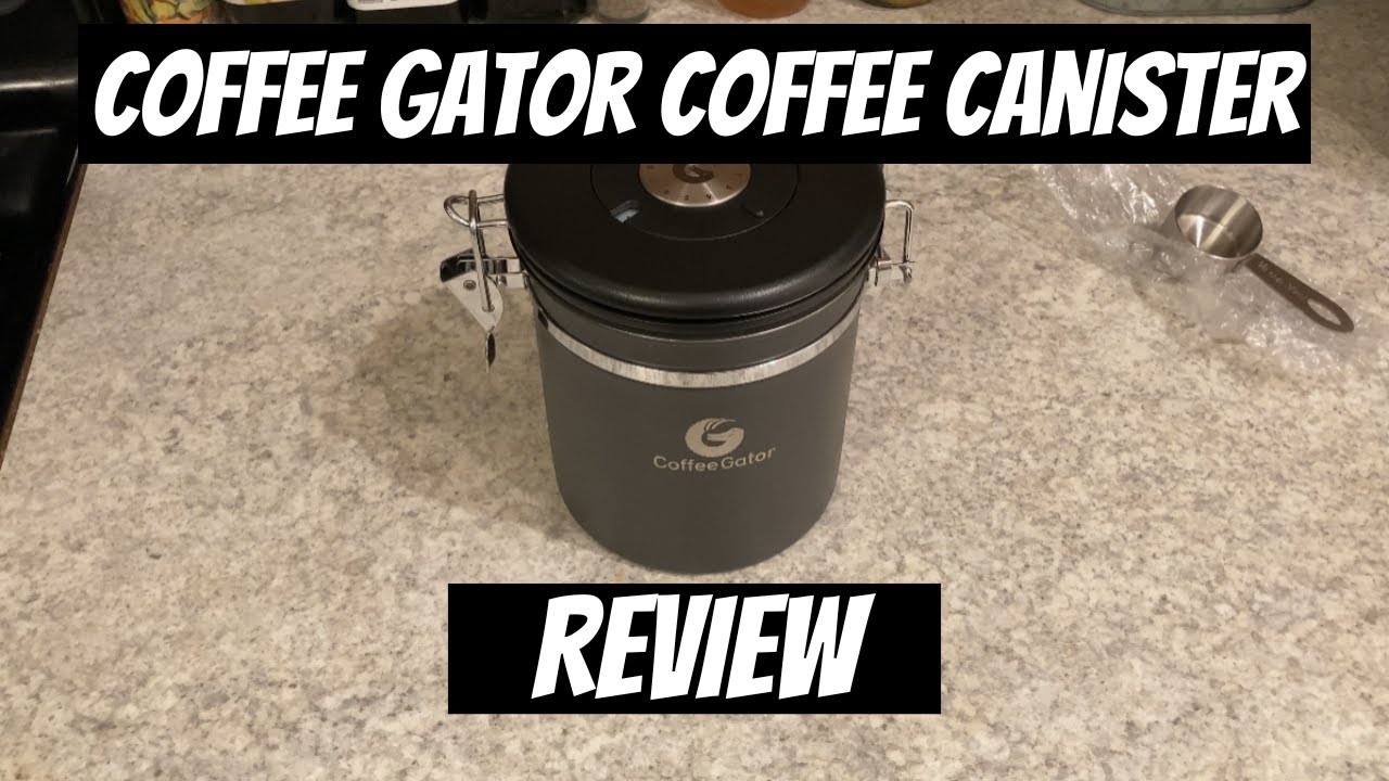 This is The Best Coffee Canister! (Coffee Gator Coffee Canister Review)