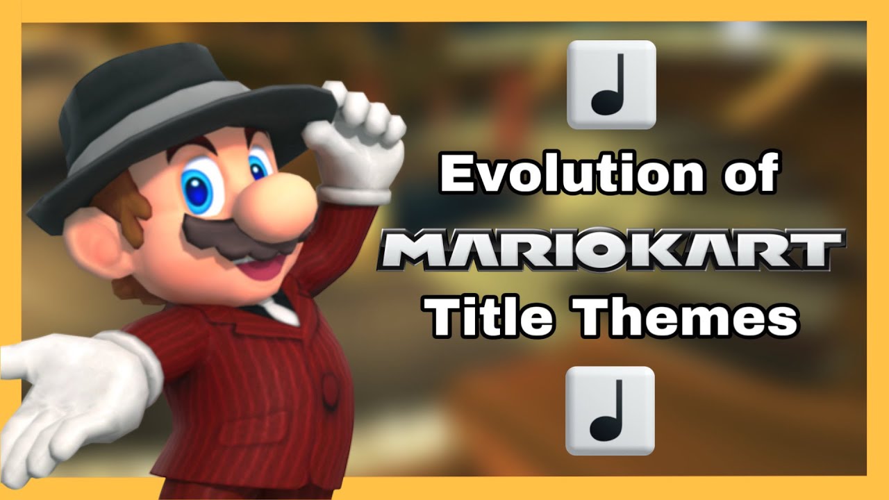 Evolution of Mario Kart Title Themes (1992-2025)
