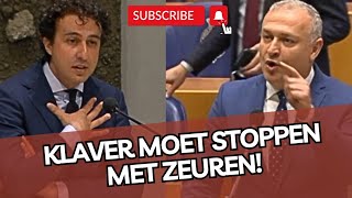 Partijgenoot Omtzigt SLOOPT slecht luisterende Jesse Klaver volledig!