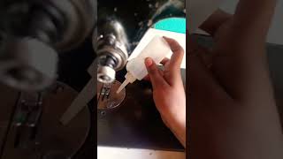 easy way to put oil in machine #sewingmachine #tips#sewingmachines #sewing #sewingaddict #tailor