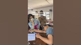 mimpi ketemu bidadari jadi kenyataan😁 #sekolahku #sekolah #tidur #mimpi