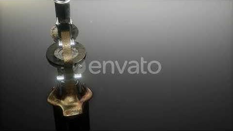 Loop Retro Old Scientific Laboratory Microscope | Motion Graphics - Videohive template