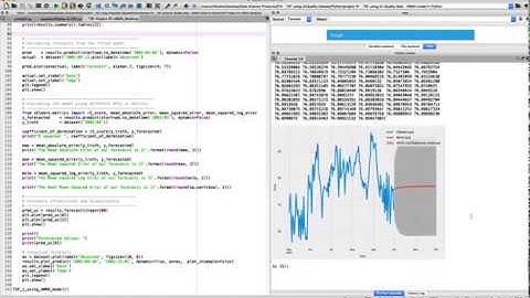 Applied Forecasting in Python | Air Quality Dataset | ARMA Model | Temperature Prediction