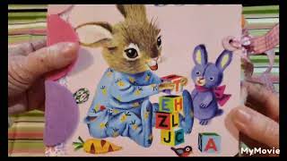 Flip-through of 2 Little Golden book journals,  The Bunny Book 🐰❤🐰 (Sold-thank you ❤️)