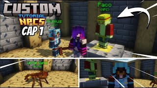 Creating NPCs: First Steps / CustomNPCs Tutorial and Guide 1.20.1-1.21.1 / Chapter 1 / #mod #mine...