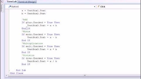 Hazardous Technologies -- Calculator -- VB.net