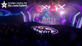 David Walliams joins The Showbears - Britain's Got Talent 2012 Final - UK version