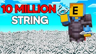 I Duplicated 10,000,000 String to Break Minecraft...