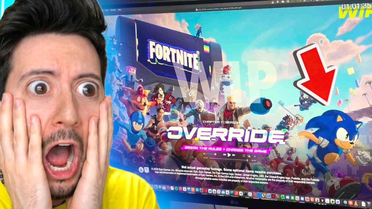 I PERSONAGGI DEL PASS BATTAGLIA CON SONIC MOSTRATI 😱 LEAK VERO O FAKE SU FORTNITE?!