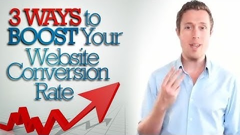 @JesseForrest  3 Ways To Boost Your Website Conversion Rate