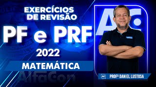 Concursos PF e PRF 2022 - Exercícios de Matemática - AlfaCon screenshot 4