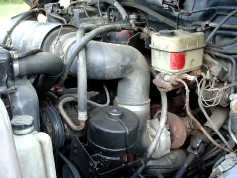 Ford F600 6.6l diesel - YouTube 1983 gmc wire diagram 