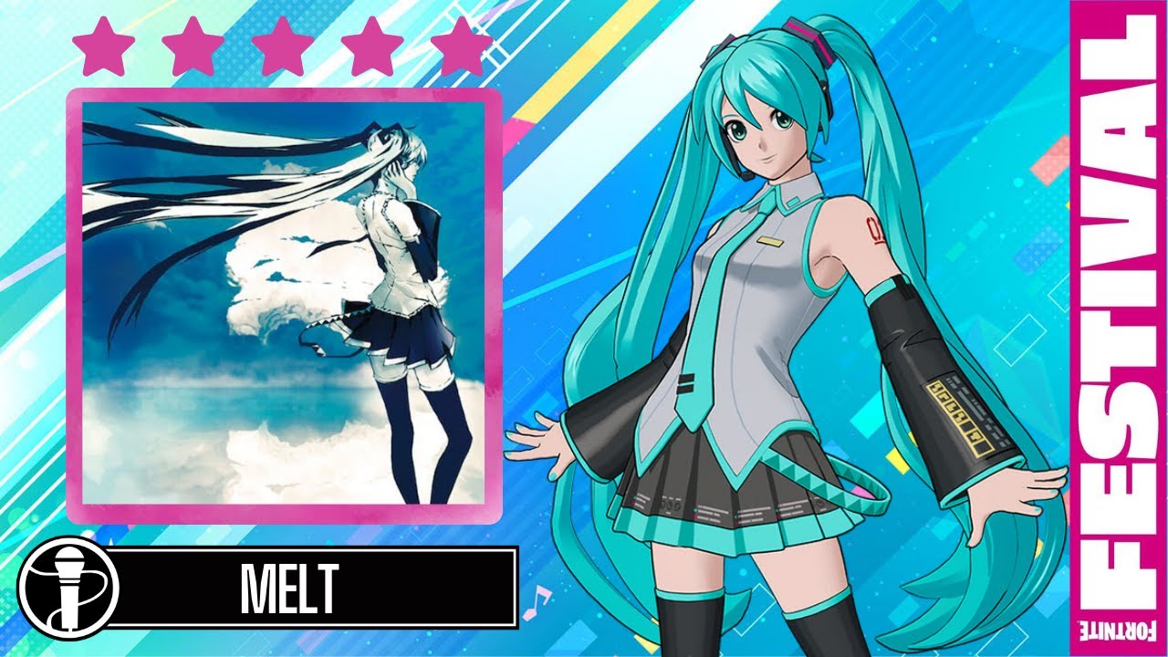 ryo (supercell) ft. Hatsune Miku - Melt | Fortnite Festival [EXPERT ...