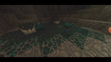 Minecraft Caves and Cliffs add-ons added particle effect for sculk trap