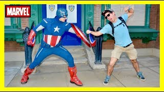 Spider-man, groot, loki, thor, and captain america have a rare
character meet greet with the new avenger at disney california
adventure. we met groot out...