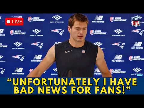 NFL BOMBSHELL! BAD NEWS FOR DRAKE MAYE! PATRIOTS FANS NEVER EXPECTED THIS! PATRIOTS NEWS