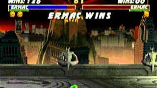 Mortal Kombat Trilogy - Nintendo 64 - Ermac - Animality