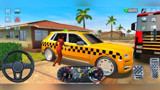 Rolls Royce Cullinan Uber Taxi Car Drive 👮🚖 Taxi Simulator 2022 Evolution android (gameplay) screenshot 3