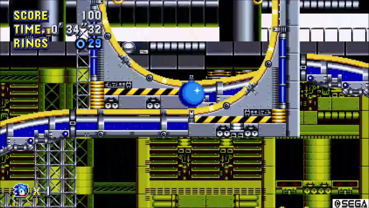 Sonic Mania Chemical Plant Zone Act 1 (00'42''74) YouTube